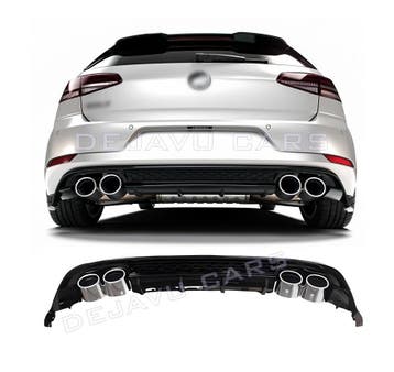 R Look Diffuser voor Volkswagen Golf 7.5 Facelift, Ophalen of Verzenden
