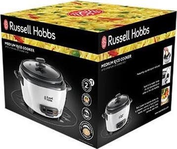 Russell Hobbs Medium Rijstkoker - 6 Porties - 27030-56 (..., Verzenden, Nieuw