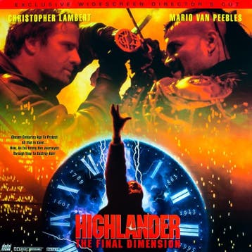 Highlander 3: The Final Dimension (1994) (Uncut) CLV Lase..., Ophalen of Verzenden, Nieuw