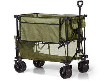 Mr Fold Bolderkar – XXL – Opvouwbaar – 400L – Groen, Verzenden, Nieuw