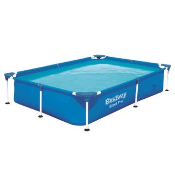 Steel Pro zwembad 259x170x61 cm, Kinderen en Baby's, Speelgoed | Buiten | Zandbakken, Verzenden, Nieuw
