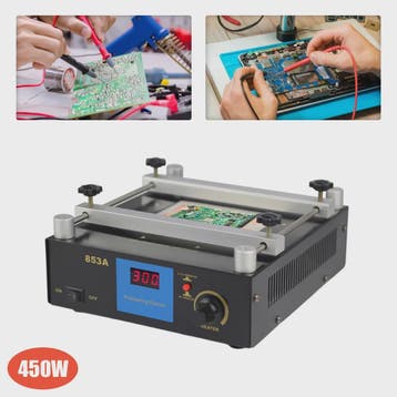 YIHUA 853A Infrarood Voorverwarmer - BGA Rework Station 450W, Verzenden, Nieuw