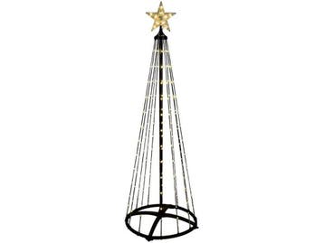 Koopman Verlichte boom - 300 cm - 550 LED - warm wit -, Diversen, Kerst, Verzenden, Nieuw