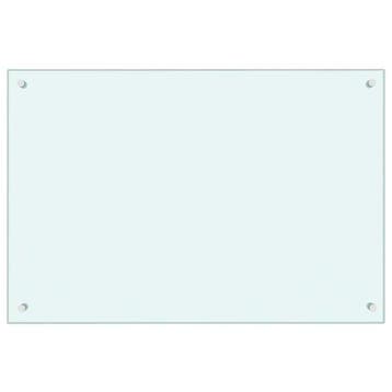 Glasplaat keuken wit 90x60cm | 34% Korting, Ophalen of Verzenden, Zo goed als nieuw