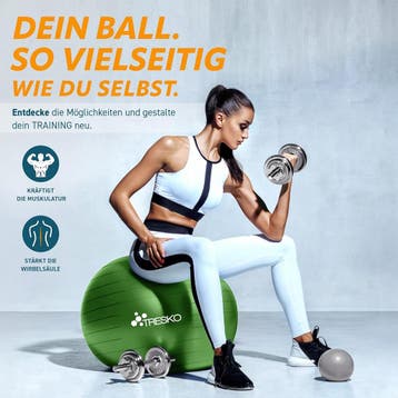 Fitness bal - Yoga bal - Pilates bal - Zwangerschapsbal - 85, Verzenden, Zo goed als nieuw