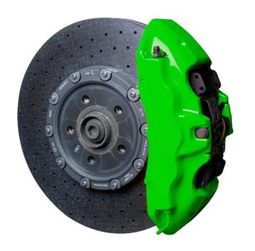 Foliatec Remklauwlakset – NEON groen – 4 Componenten, Verzenden