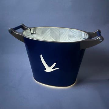 Champagne koeler - Grey Goose Bottle Cooler Jeroboam Blue