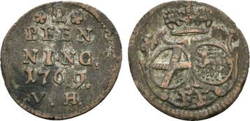 2 Pfennig 1769 Fulda: Heinrich Viii von Bibra, 1759-1788:, Verzenden
