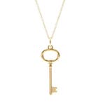 Tiffany & Co. - Ketting met hanger roze goud