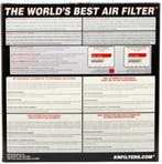 K&N Replacement Air Filter DATSUN 280 ZX TURBO, Auto-onderdelen, Ophalen of Verzenden, Nieuw