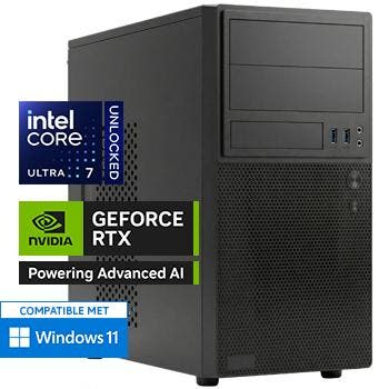 Core Ultra 7 265KF + Waterkoeling - RTX 5070 - Desktop PC, Nieuw