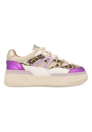 DWRS Walton Leopard B11387-01-8361 Paars-38, Kleding | Dames, Schoenen, Verzenden, Nieuw