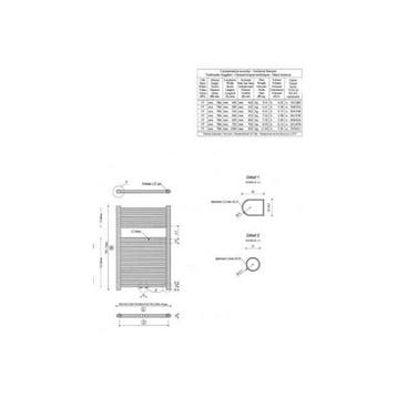 Radiator Wiesbaden Elara 76, x 60 cm Mat Zwart, Ophalen of Verzenden, Nieuw