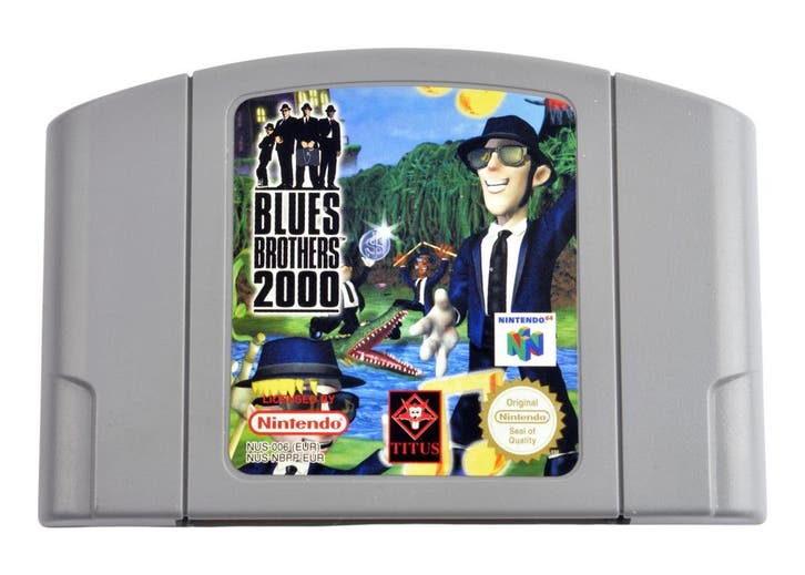 Blues Brothers 2000 [Nintendo 64], Spelcomputers en Games, Games | Nintendo 64, Zo goed als nieuw, Ophalen of Verzenden