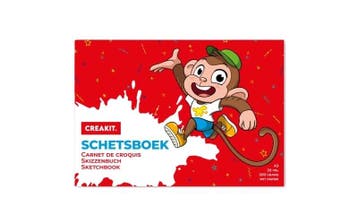 Schetsboek A3 20/ 200grs CREAKIT, Ophalen of Verzenden, Nieuw in verpakking