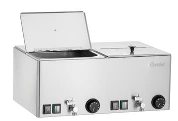 Bartscher Worstenwarmer | 2KA20 | Elektrisch | 2x GN-Bakken, Ophalen of Verzenden, Nieuw in verpakking
