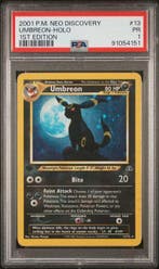1st edition Umbreon (NDI 13) PSA 1, Ophalen of Verzenden, Nieuw