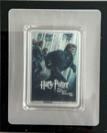 Niue. 1 Dollar 2021, Harry Potter and the Deathly Hallows,