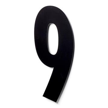 Deurbeslag | Huisnummer 9 | Intersteel | 50 cm, Verzenden, Nieuw