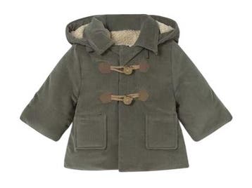 Mayoral baby Corduroy trench coat groen - 68 (4-6 maanden), Ophalen of Verzenden, Nieuw