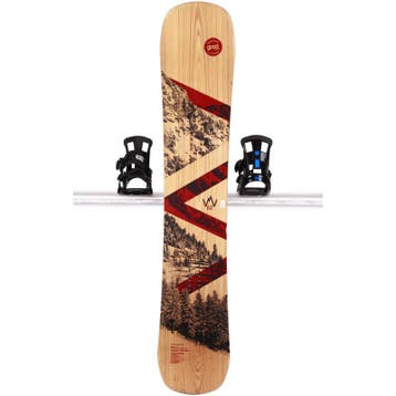 162 snowboard GOODBOARDS WOODEN WIDE, CAMBER, Verzenden, Gebruikt