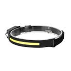 Oplaadbare LED hoofdlamp - 3W COB + 1W LED - Koud wit, Ophalen of Verzenden, Nieuw