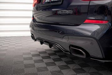 Maxton Diffuser Splitter BMW X3 M40i / M40d G01 - Rood, Verzenden