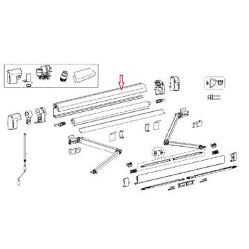 Thule Main Housing 5200 3.50 Geanodiseerd, Ophalen of Verzenden, Nieuw, Thule