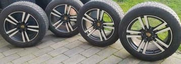 !! Gebruikte Porsche Wielen Set 19inch Alu - oa Cayenne !!, Gebruikt, 265 mm, Banden en Velgen, Terreinwagen
