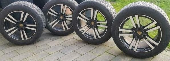 !! Gebruikte Porsche Wielen Set 19inch Alu - oa Cayenne !!, Auto-onderdelen, Banden en Velgen, 19 inch, 265 mm, Terreinwagen, Gebruikt
