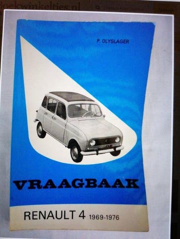 Vraagbaak renault - Olyslager, Verzenden, Gelezen