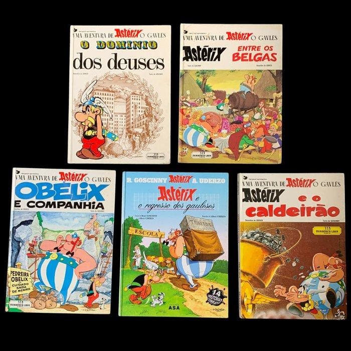Astérix - Portuguese edition - 5 Album - 1970/2003, Boeken, Stripboeken
