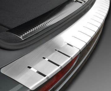 Bumperbeschermer protector rvs of rvs + carbon abs, Ophalen of Verzenden
