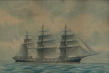 Europese school (XX) - Sailing Ship