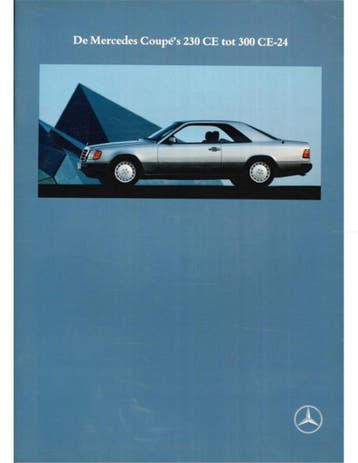 1990 MERCEDES BENZ COUPÉS BROCHURE NEDERLANDS, Nieuw, Author