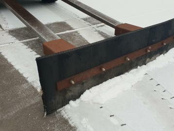 Sneeuwschuif, vuilschuif, slijtstrip, rubber schuiver