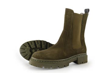 Bullboxer Chelsea boots in maat 39 Groen, Verzenden, Overige typen, Zo goed als nieuw, Bullboxer