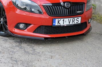 Front Splitter SKODA FABIA MK2 RS, Verzenden