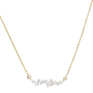 Halsketting - 14 karaat Geel goud - 0.18ct. tw. Diamant, Nieuw