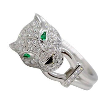 Cartier - Ring - Panthere de Cartier - 18 karaat Witgoud -, Sieraden, Tassen en Uiterlijk, Ringen, Nieuw