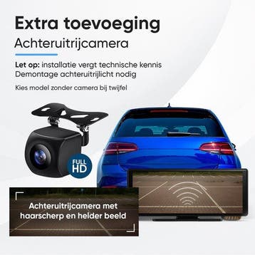 2dekans | CarMe Achteruitrijcamera 10 Meter Geschikt voor, Ophalen of Verzenden, Zo goed als nieuw