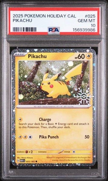 Pokémon - 1 Graded card - PSA 10 GEM MINT 2025 POKEMON, Nieuw