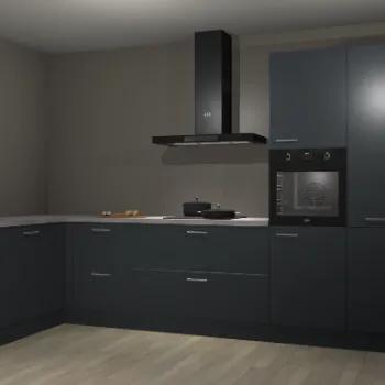 Onyxgrijze keuken Nuuk 65767, Verzenden, Nieuw