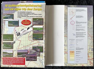 Vliegatlas Europa 1 voor Microsoft Flight Simulator PC Small, Spelcomputers en Games, Games | Pc, Verzenden, Nieuw