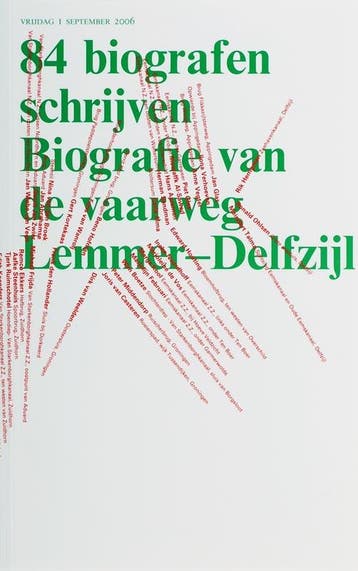 84 biografen schrijven Biografie van de vaarweg, Verzenden, Gelezen
