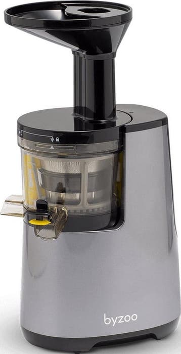 Byzoo Verticale Slowjuicer SJ01 Grijs, Witgoed en Apparatuur, Juicers, Ophalen of Verzenden, Gebruikt