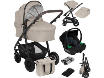 Lionelo Bianka - Kinderwagen 3-in-1 - Reiswieg + Wandelwagen, Verzenden, Nieuw