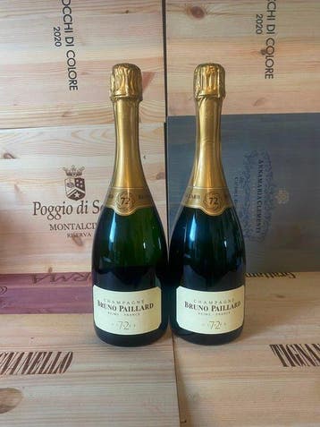 Bruno Paillard, Cuvée 72e - Champagne Brut - 2 Flessen (0.75, Nieuw