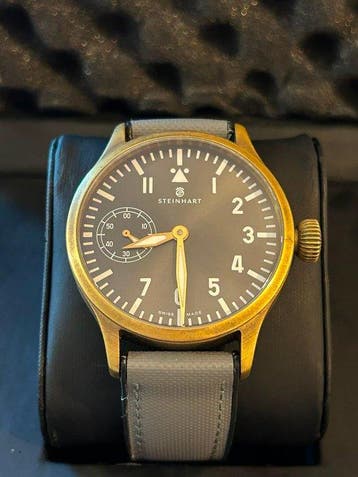 Steinhart - Pilot 44 Bronzo - Heren - 2014, Nieuw