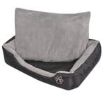 vidaXL Hondenbed met gewatteerd kussen maat XL zwart, Dieren en Toebehoren, Honden-accessoires, Verzenden, Nieuw